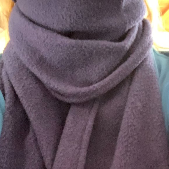 PICK 4 , GET 1 FREE.   Scarf, Fleece, Navy Blue, Long, Warm - Picture 1 of 4